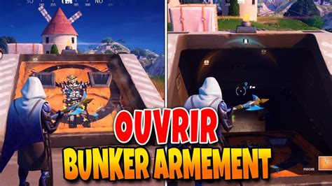 ouvrir bunker fortnite|OUVRIR BUNKER + REBONDISSEUR !! FORTNITE .